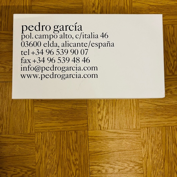 Leather heels. Style: Yolanda. Colour: white cervo. Design: pedro Garcia. - Picture 4 of 5